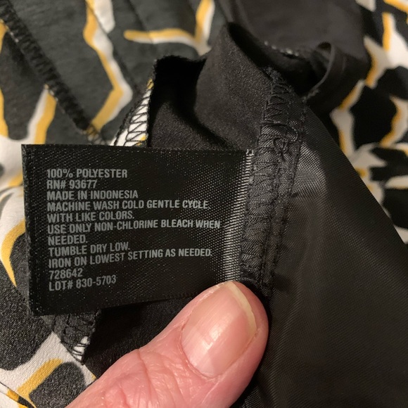 Worthington giraffe print dressy shorts size 4 - Picture 7 of 11